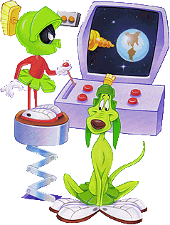 marvin k9 and computer looking at earth.gif (32259 bytes)